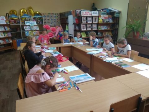 На занятии "Мастерской словесности"